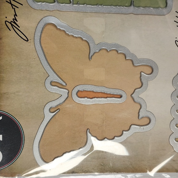 Sizzix Framelits with Stamps (barely used) - Tim Holtz Alterations collection - Picture 2 of 16